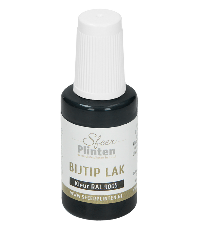Sfeerplinten bij-tip-lak RAL 9005 - 20 ml