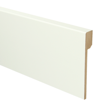 MDF Renovatieplint modern voorgel. RAL 9016