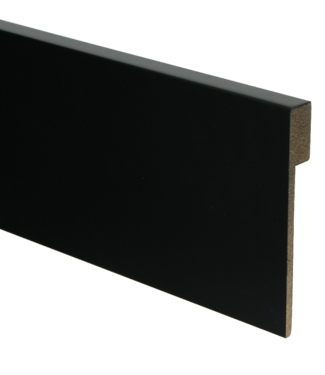 MDF Renovatieplint modern voorgel. RAL 9005