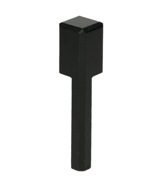 Binnenhoek plint zwart RAL 9005