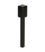 Binnenhoek plint zwart RAL 9005