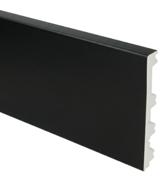 Flexibele Moderne plint RAL 9005