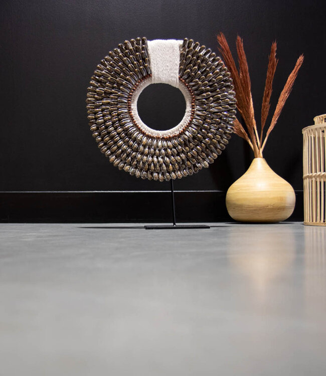 MDF moderne plint recht 70x12 zwart gefolied