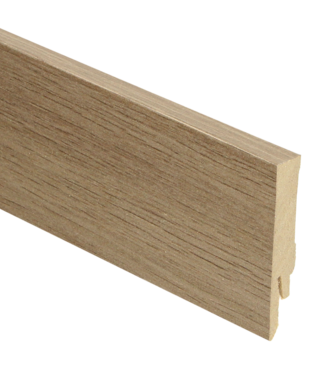 Rechte plint folie decor 263 Mokka