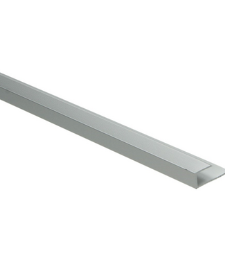 U-profiel 8,1 mm zilver
