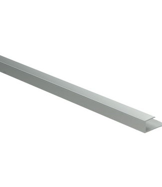 U-profiel 10,1 mm zilver