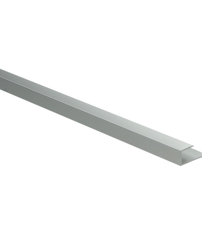 U-profiel 10,1 mm zilver