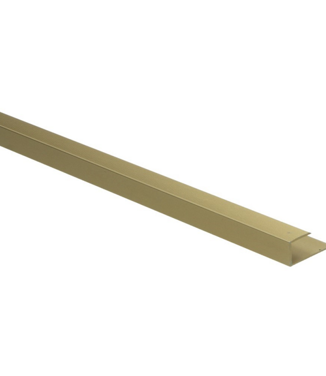 U-profiel 10,1 mm goud