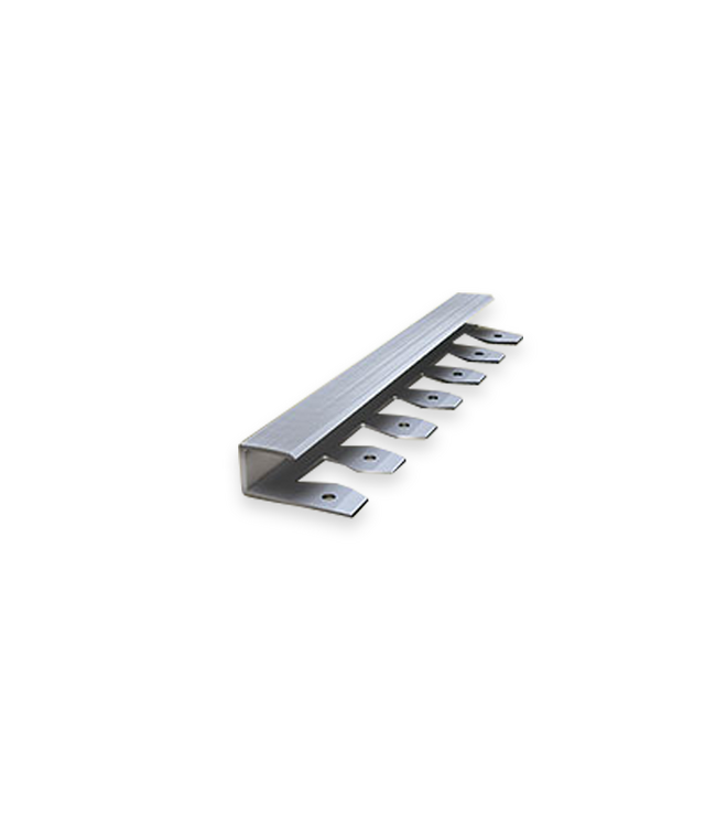 Buigbaar U-profiel 9-10,2 mm zilver