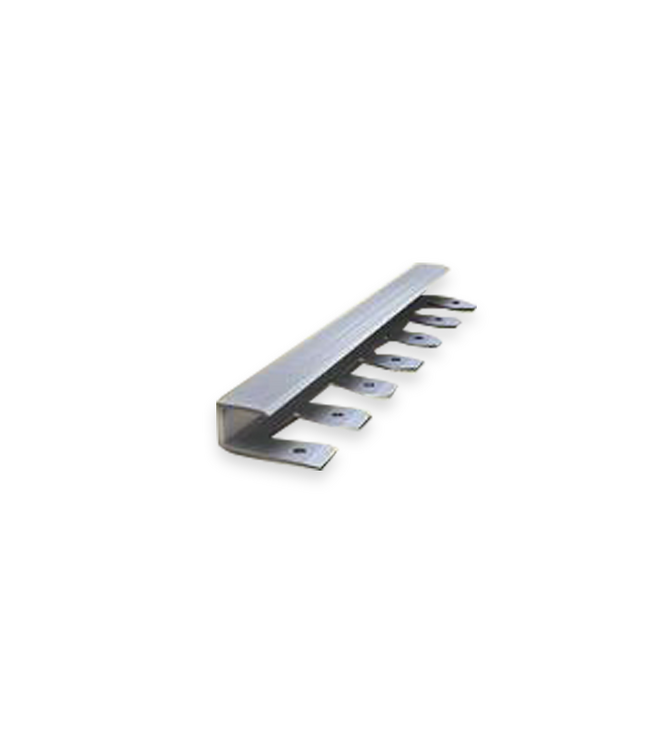 Buigbaar U-profiel 12-13,2 mm zilver