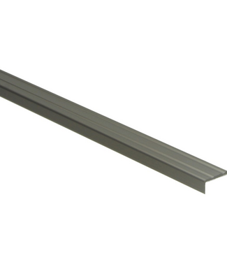 Hoeklijnprofiel zelfklevend RVS 10x24,5mm
