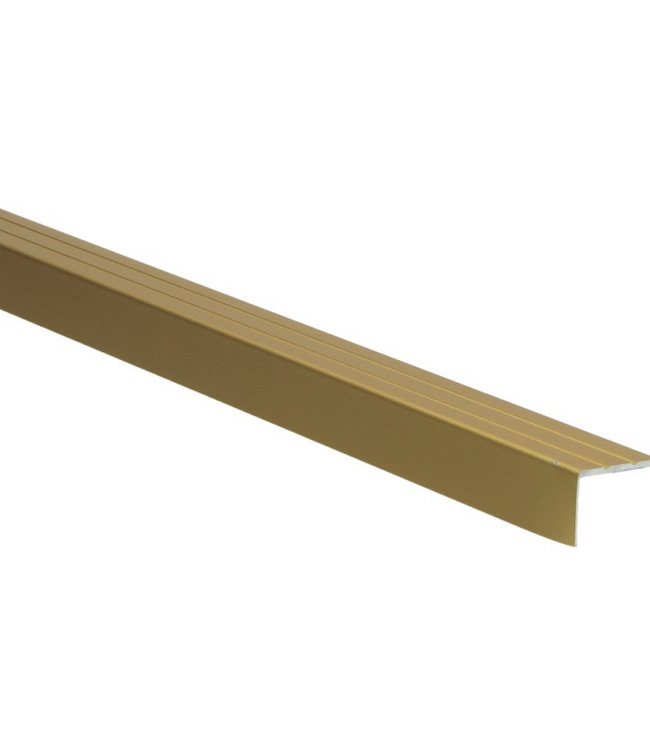 Hoeklijnprofiel zelfklevend 17 mm goud
