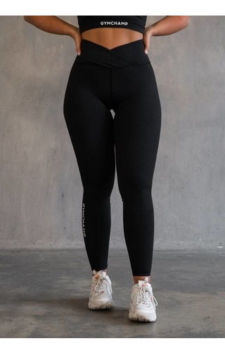 Gymchamp sportswear CLASSIC HIGH WAIST LEGGING - BLACK Gymchamp sportswear CLASSIC HIGH WAIST LEGGING - BLACK