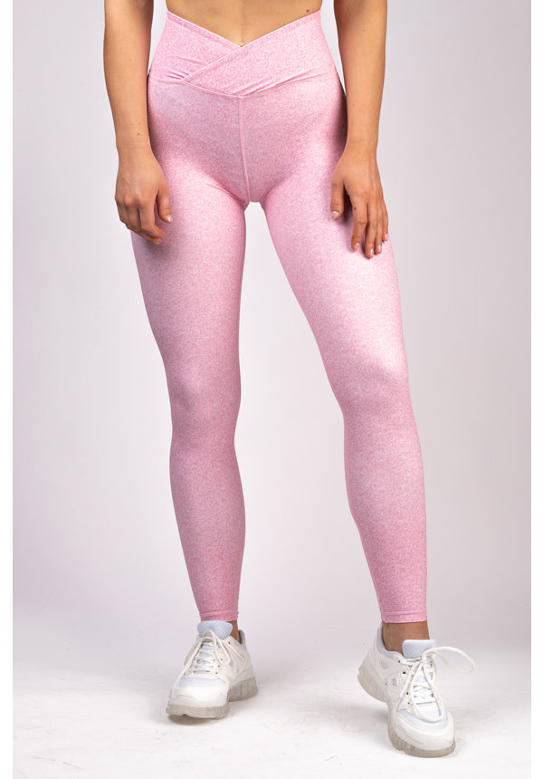 HEATHER HIGH WAIST LEGGING BLUSH PINK Gymchamp sportswear