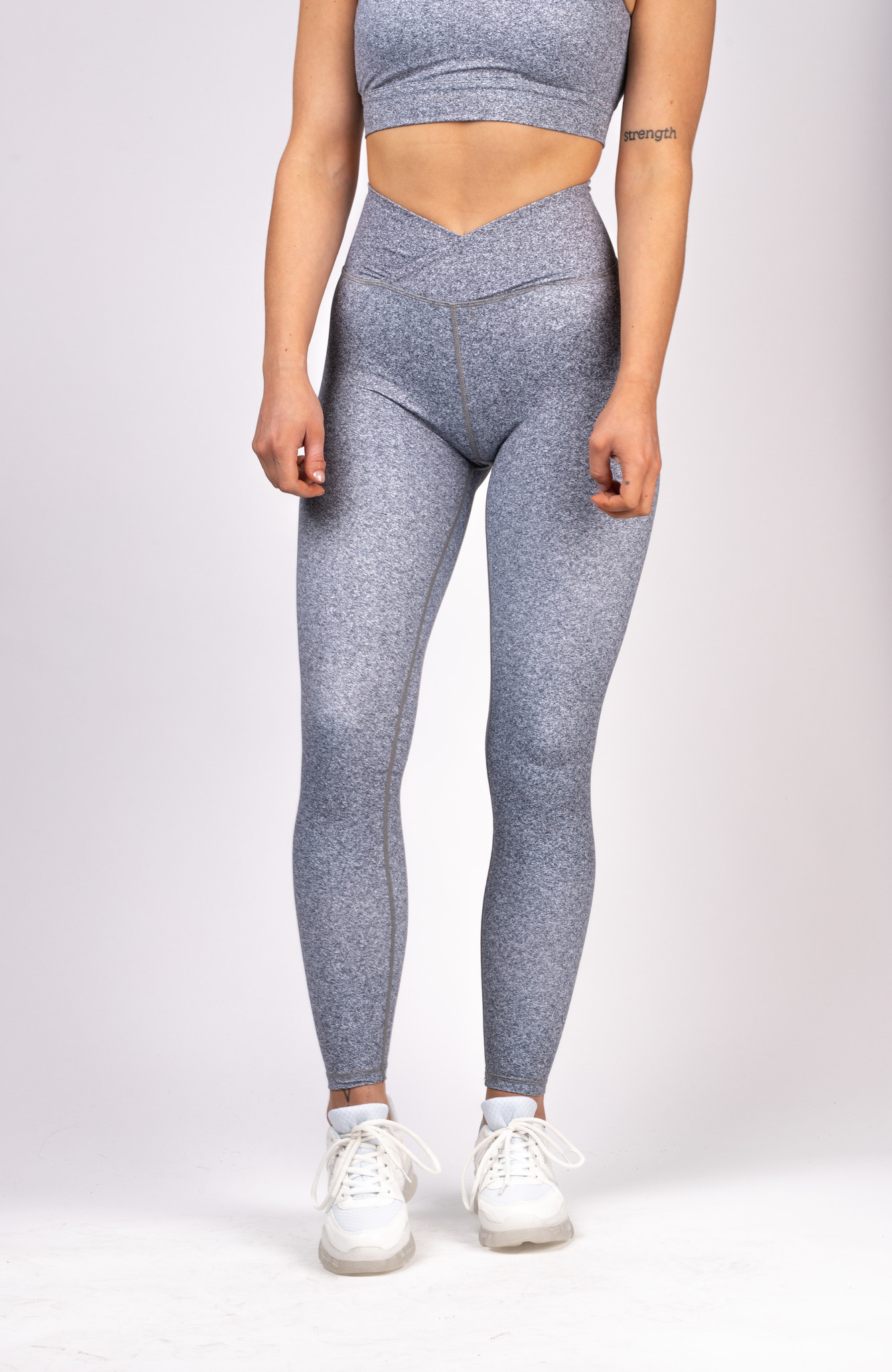 High Waist Grey Leggings  International Society of Precision Agriculture