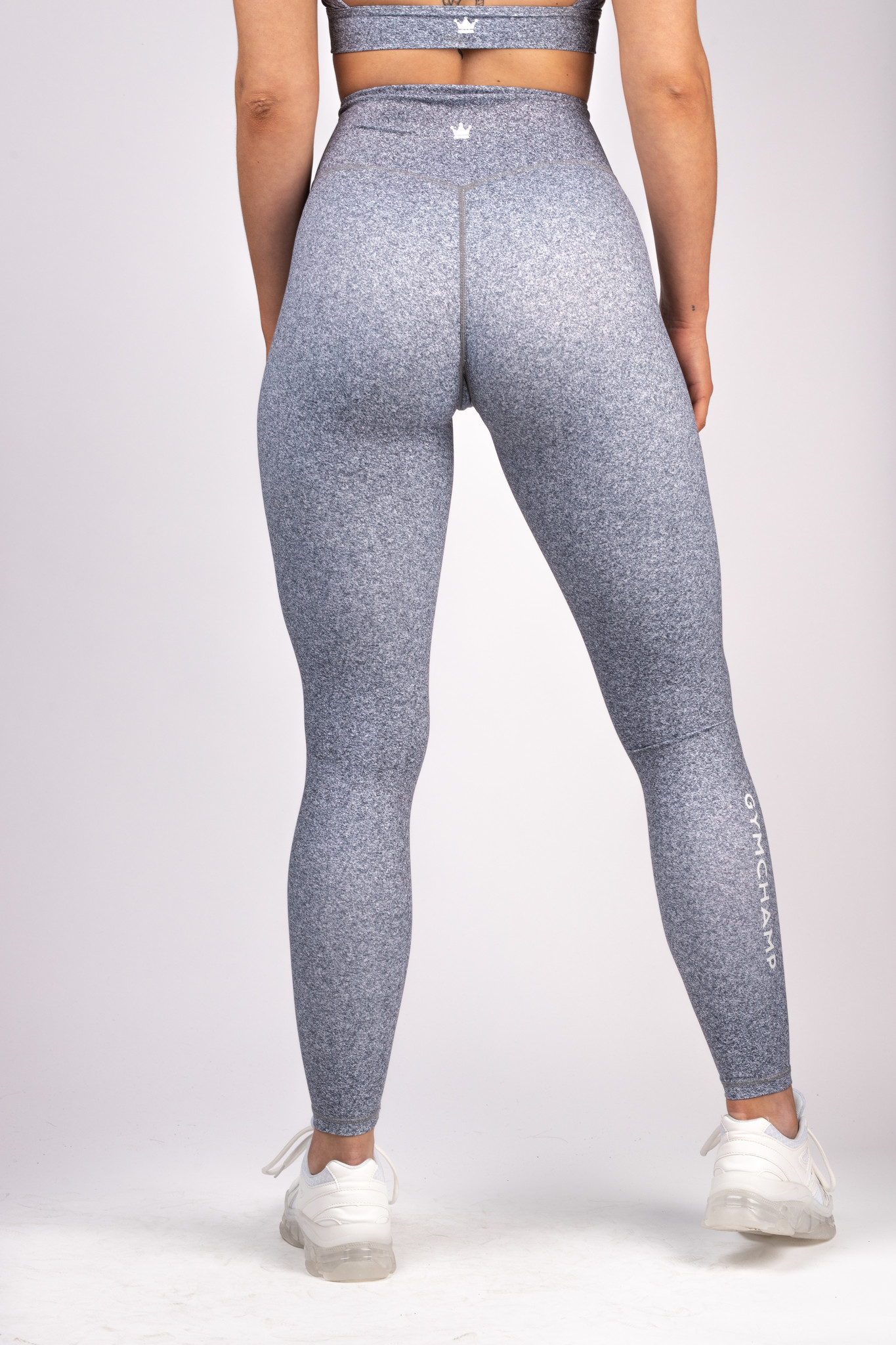 Plt Grey Marl Contour Seamless Gym Legging