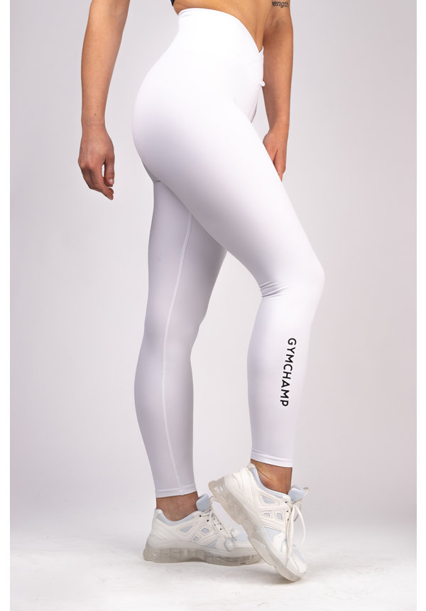 CLASSIC HIGH WAIST LEGGING - WHITE LIMITED EDITION