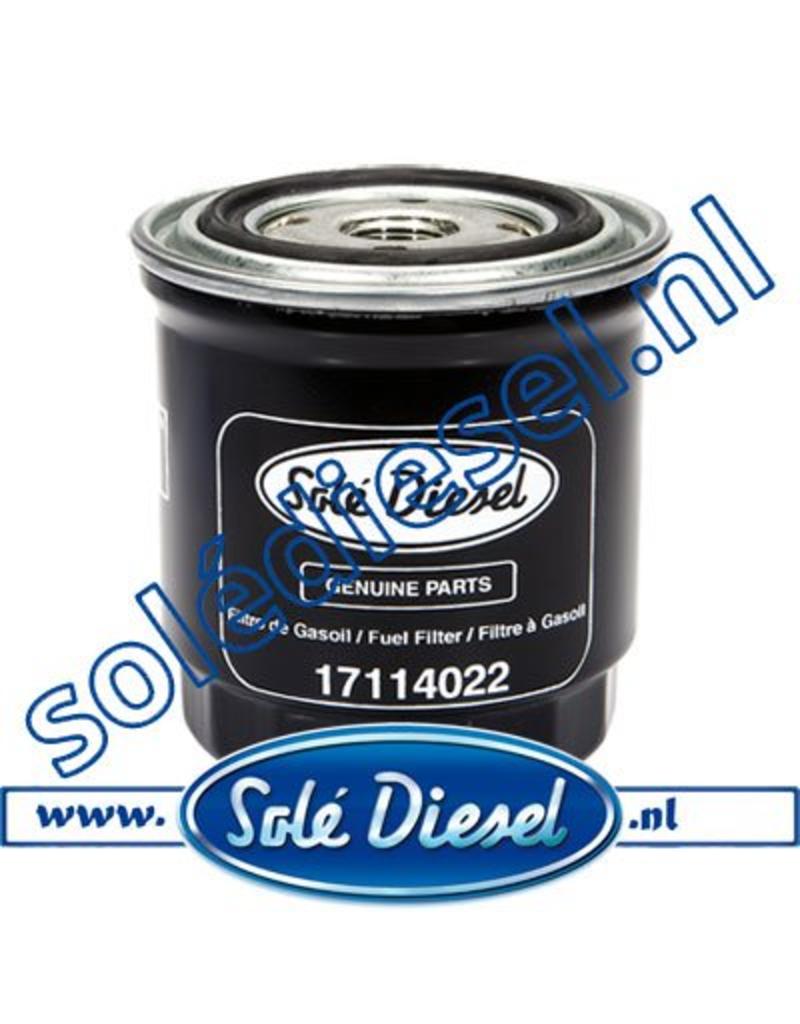 17114022| Solédiesel | parts number | Fuel filter