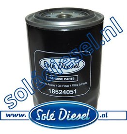 18224051 | Solédiesel |Teilenummer | Ölfilter