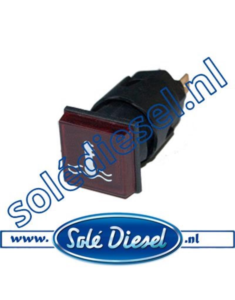 60900052A | Solédiesel | parts number | Temperature warning light