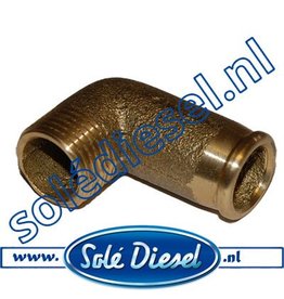 13211027  | Solédiesel | parts number | Water Inlet Bend