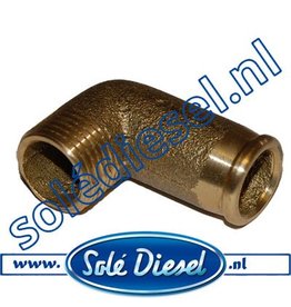 13211027  | Solédiesel | parts number | Water Inlet Bend