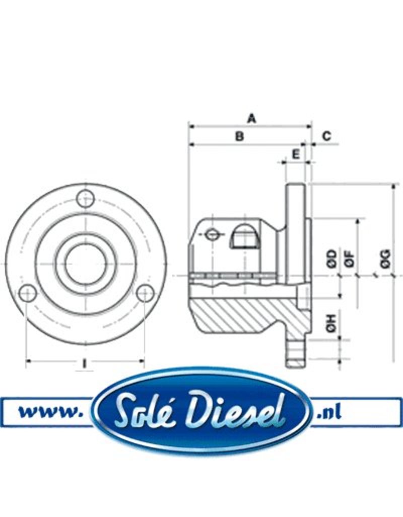 40025107  | Solédiesel | parts number | Clamp coupling