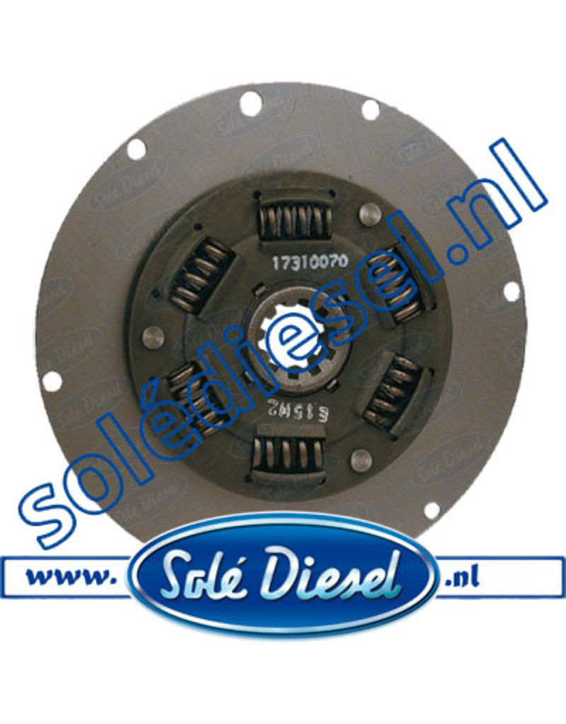 17310070 | Solédiesel | parts number | Damper Plate