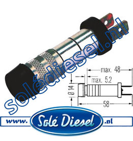 2AA003257011 |Teilenummer | Kontrollleuchte Ø 10,5mm Blau