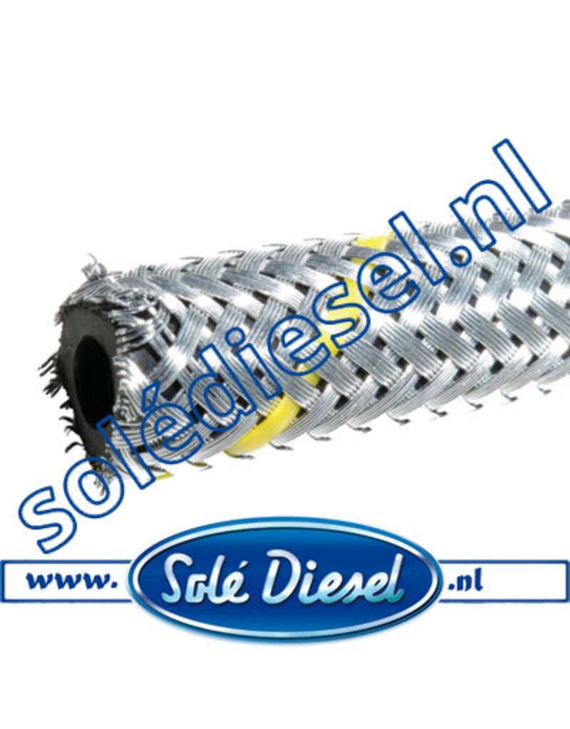 Ø8mm|  parts number |  Rubber fuel hose with steel braid