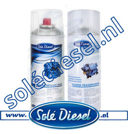 PINES400 Solé Sprayfarbe Metallic