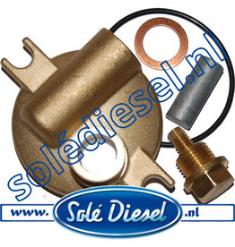 13811042- kit | Solédiesel | parts number | Water cooler Anode kit