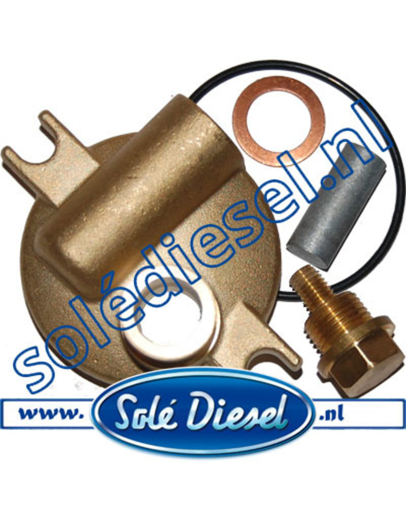 13811042-kit | Solédiesel | parts number | Water cooler Anode kit