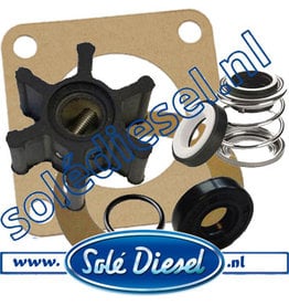 Basic Repair Kit Water Pump 33411000