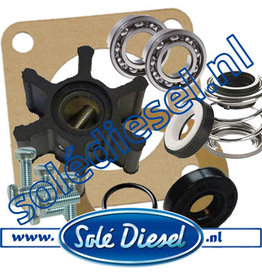 Complete Service Kit Waterpomp 33411000