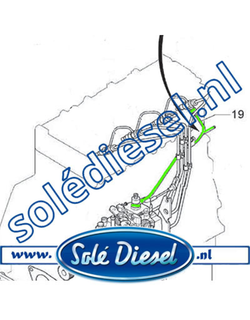 17124006 | Solédiesel |Teilenummer | Kraftstoffleitung, Rücklauf