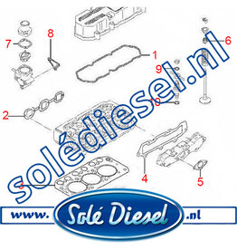 17220101.1  Head Gasket kit solé mini 33