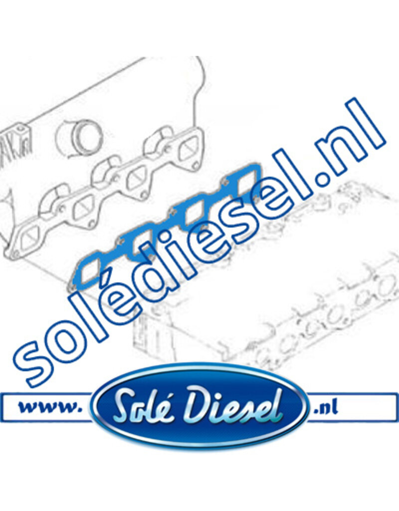 1A021080  |  Solédiesel | parts number | Gask Manifold Intake