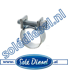 7-9 mm |  parts number |  Mini hose clamp