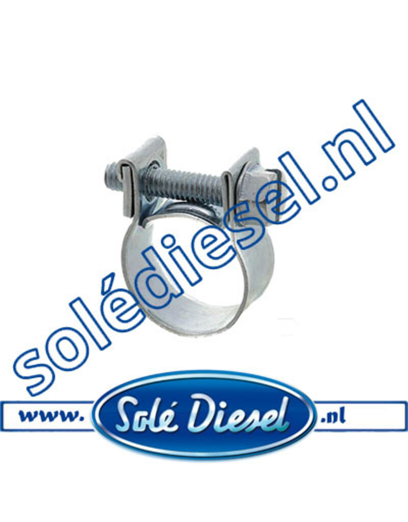 6- 8 mm |  parts number |  Mini hose clamp