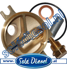 17211042- kit   | Solédiesel |Teilenummer | Wärmetauscher Anode kit