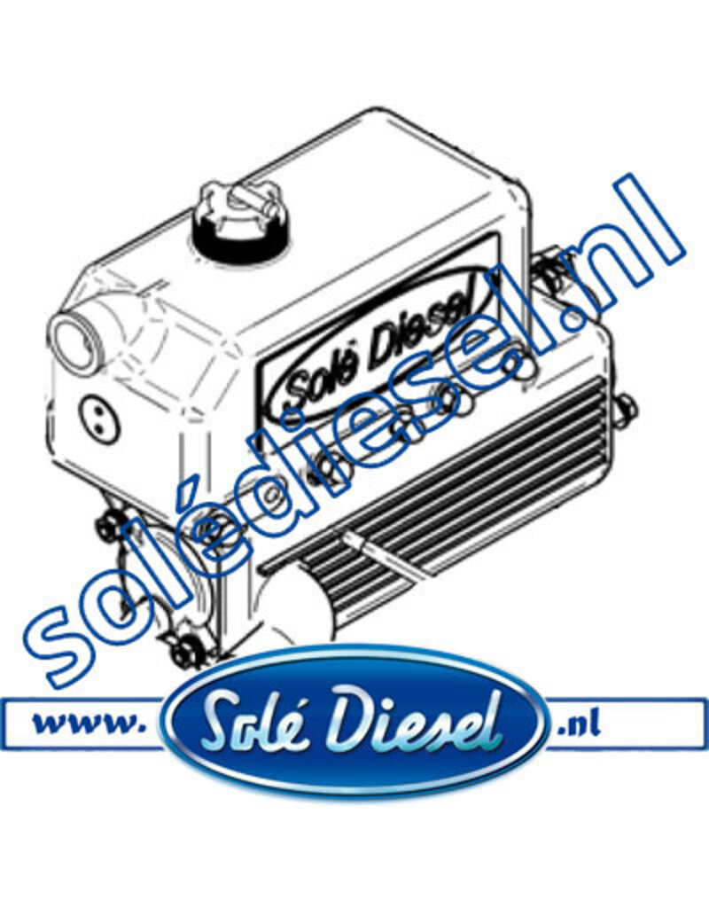 17211002R | Solédiesel onderdeel | Water cooler Assy M33