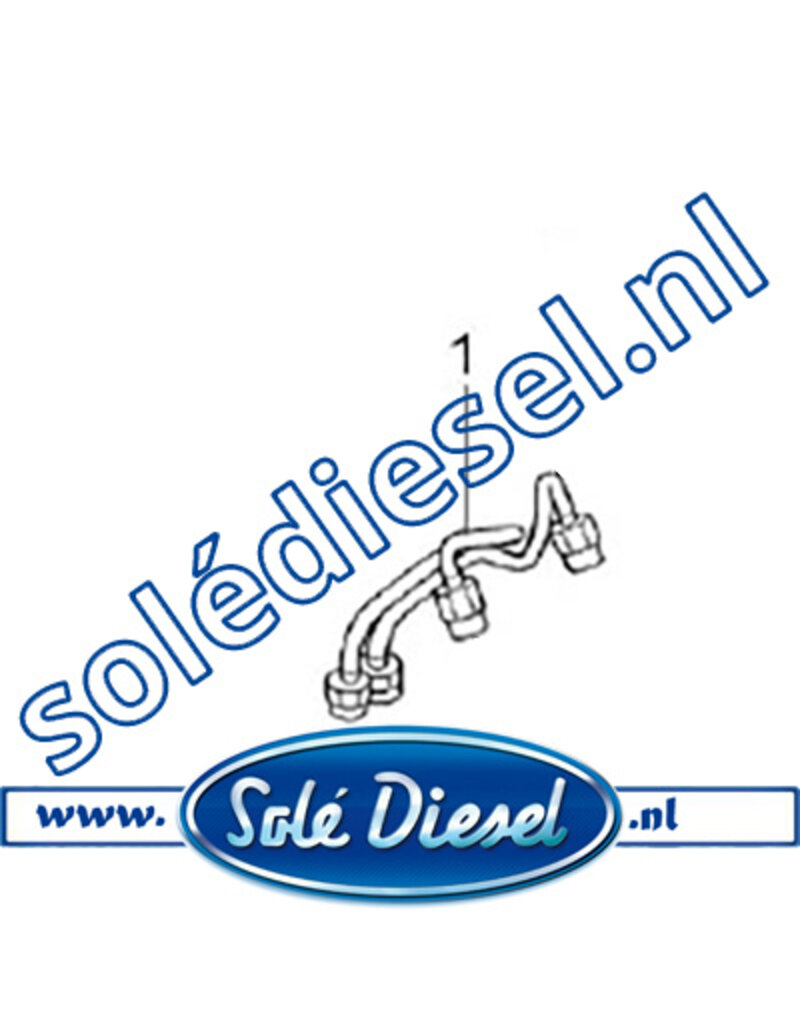 17624015.4 | Solédiesel | parts number | Pipe injection N.1