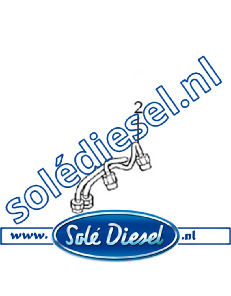 17624016.4 | Solédiesel | parts number | Pipe injection N.2