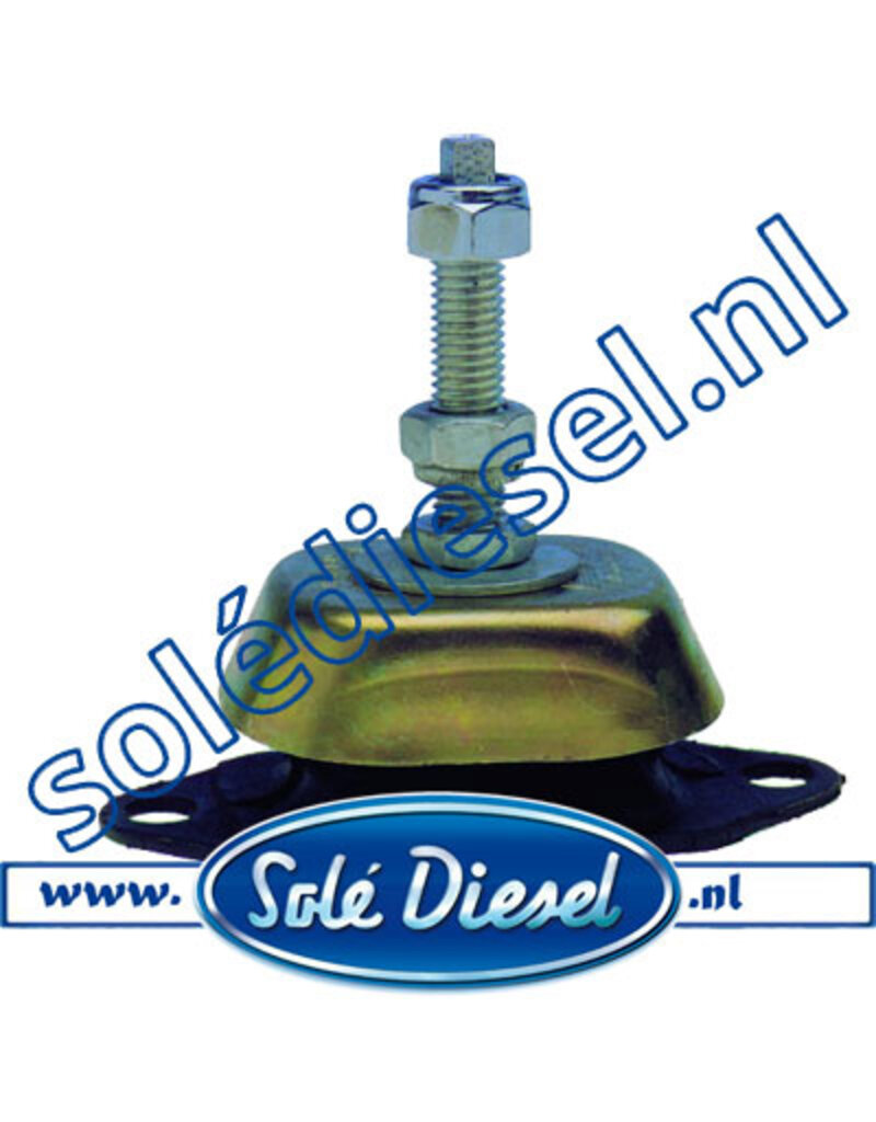 9063245/S | Solédiesel onderdeel | Motorsteun4 5° shore M16