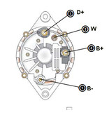Prestolite  Dynamo 12V-110A