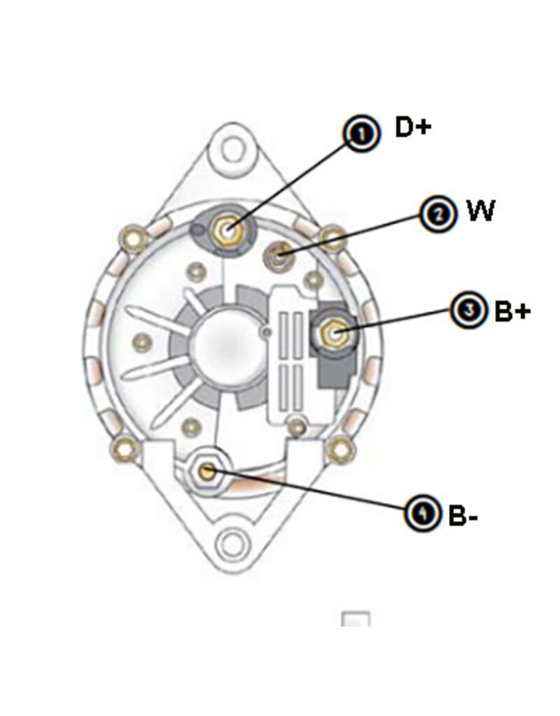 Prestolite  Dynamo 12V-110A