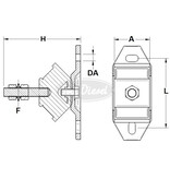 61685004| Solédiesel |Teilenummer | Motorlager 60° Tipo B - Type B