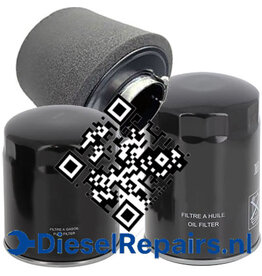 Äquivalenter Filter satz für Sole Genset 50 GT/GTC & 60 GTA/GTAC