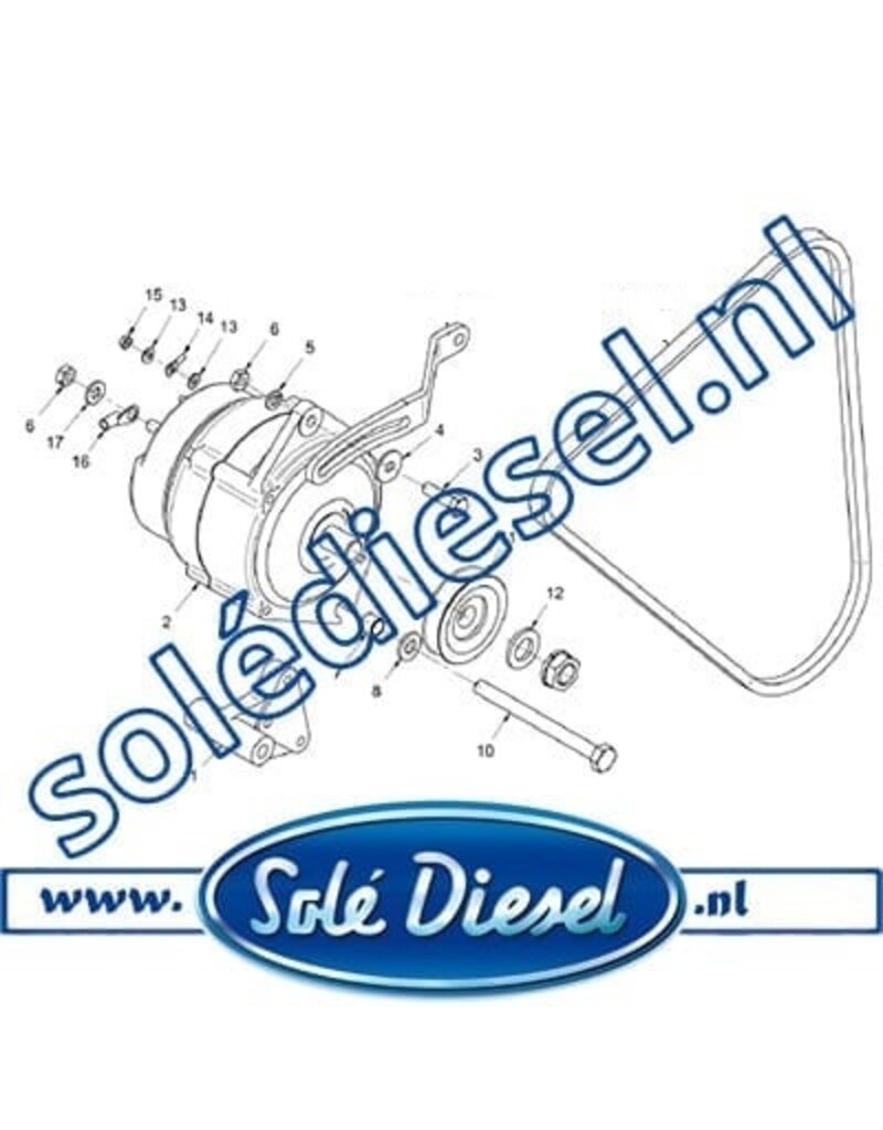 17117110 | Solédiesel |Teilenummer |  Kit 95A Lichtmachine